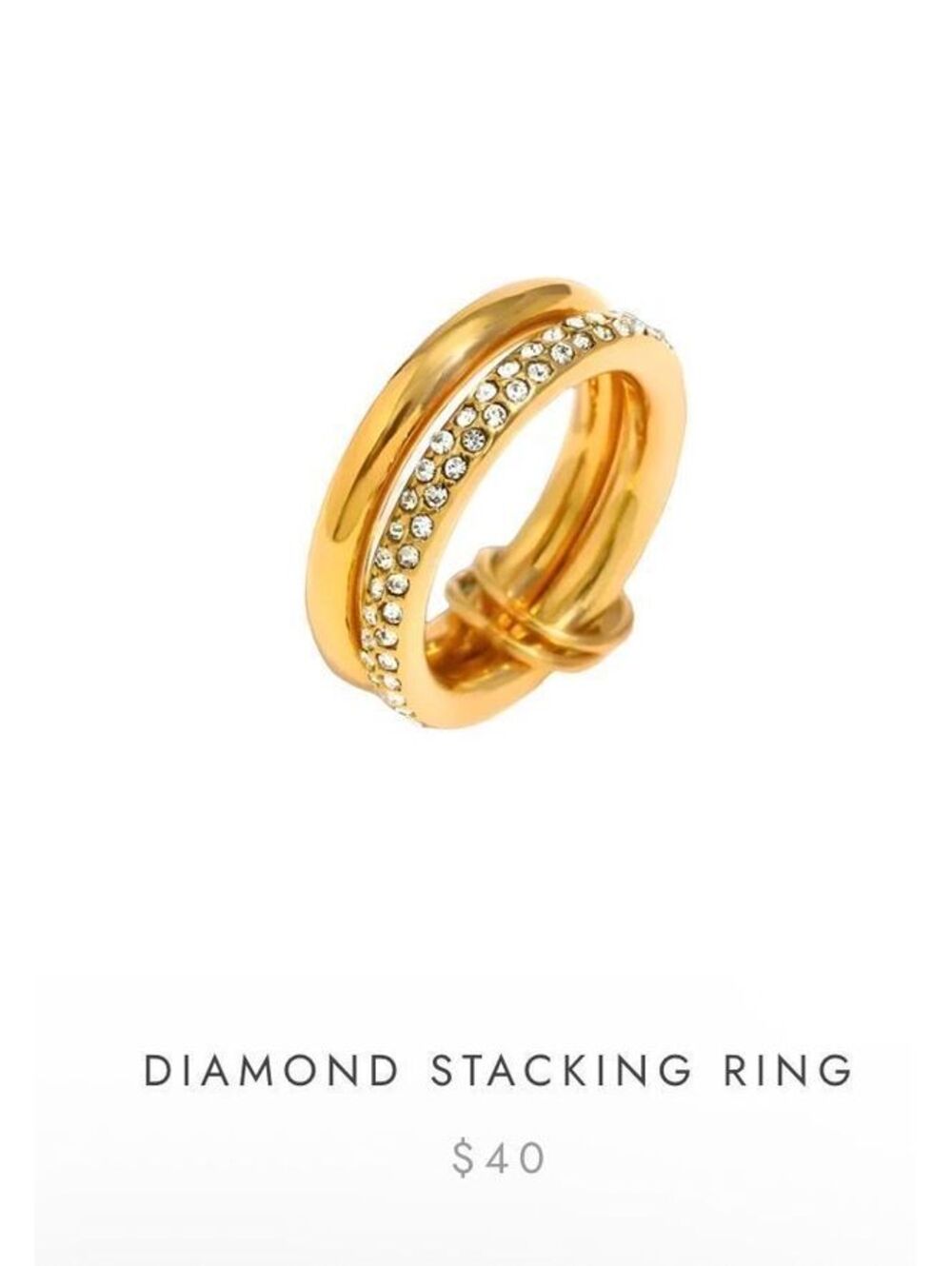 Harper Jewelry- Diamond Stacking Ring